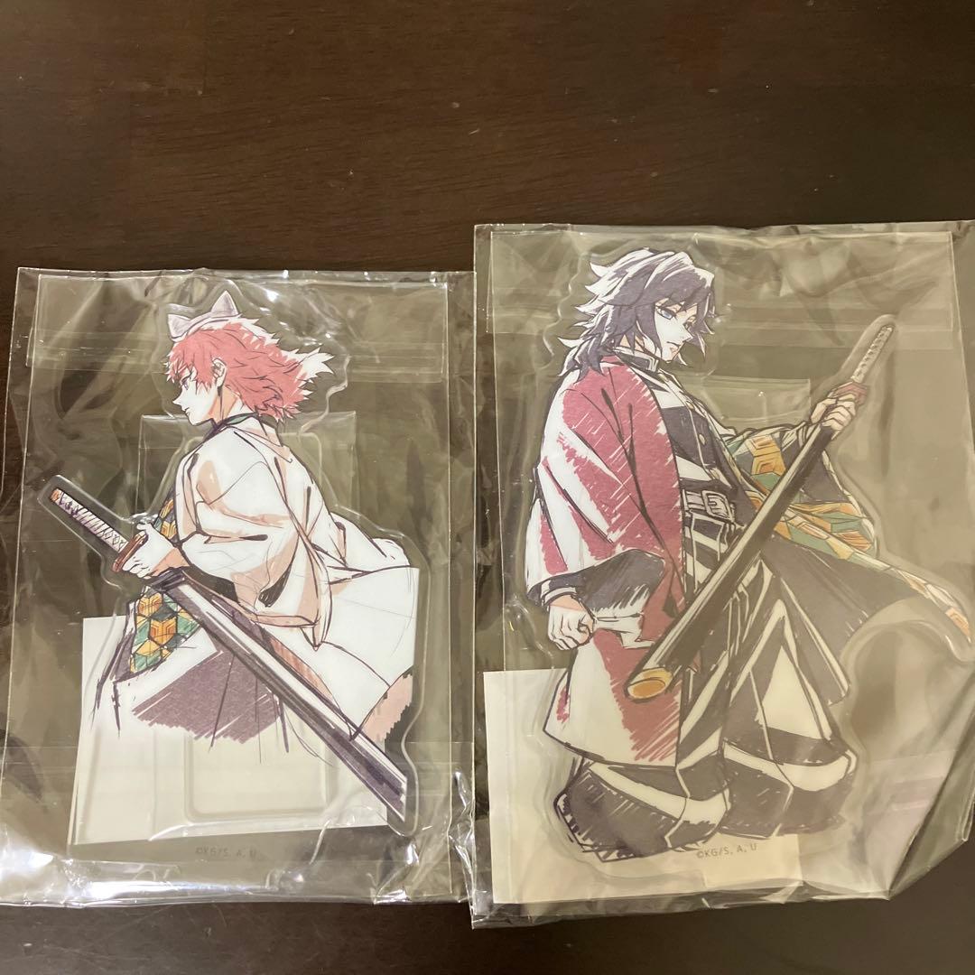 鬼滅の刃 柱描き下ろしイラスト WEBSHOPくじ アクリルスタンド 義勇 錆