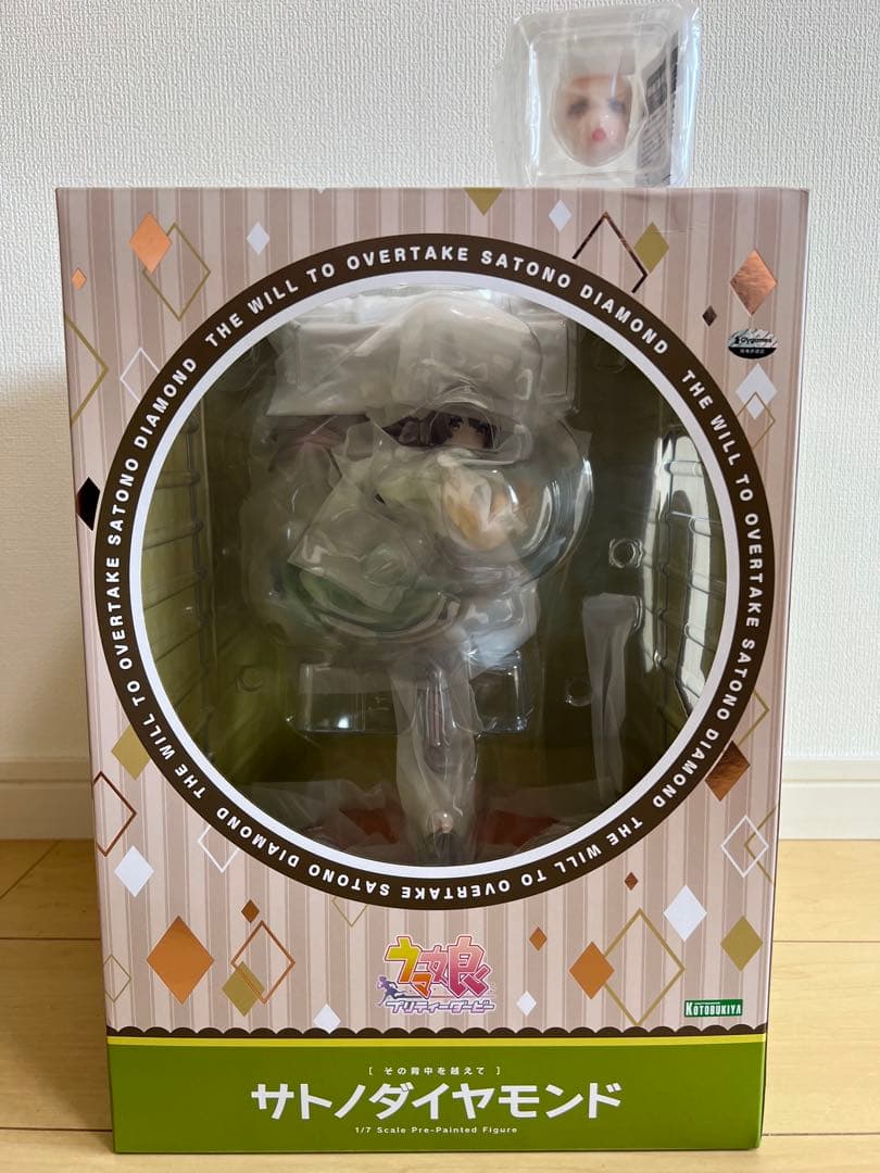 サトノダイヤモンド　その背中を越えて フィギュア　表情差替えパーツ付き その背中を越えて］サトノダイヤモンド (フィギュア) - ホビーサーチ