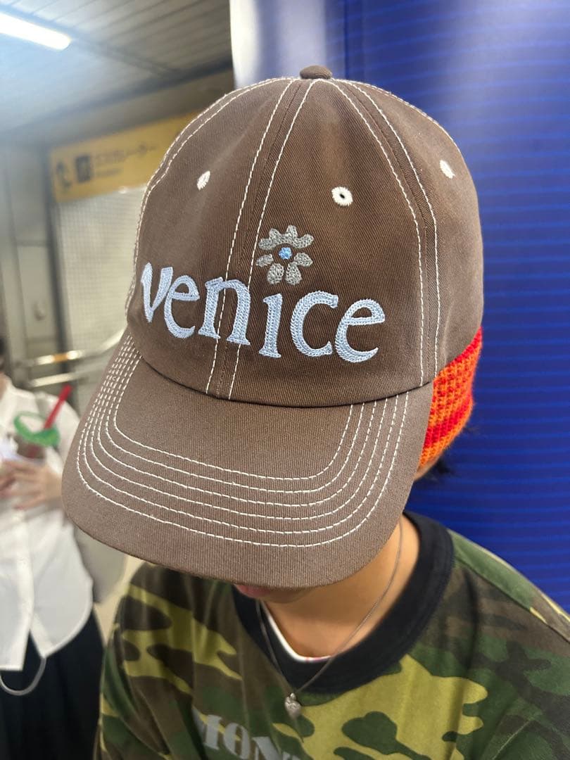 ERL ERL キャップ Venice キャップ 最安値 ERL - イーアールエルUNISEX