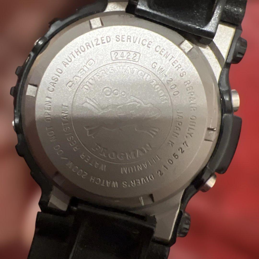 G-SHOCK GW-200-9JF FROGMAN 白虎 ディフェンダー 中古
