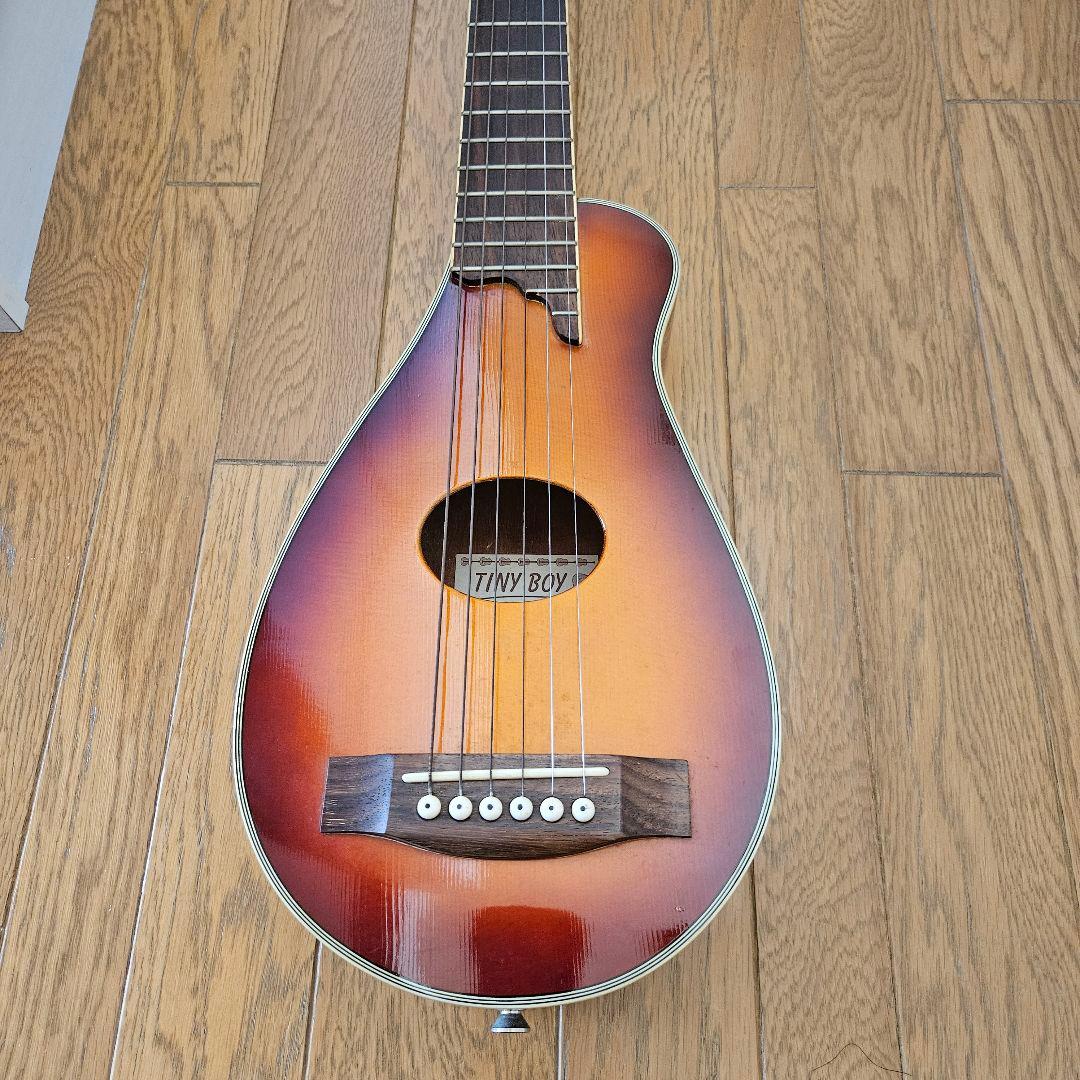 タイニーボーイ TINY BOY トラベルギター ミニギターNo.TT-40BS - メルカリ
