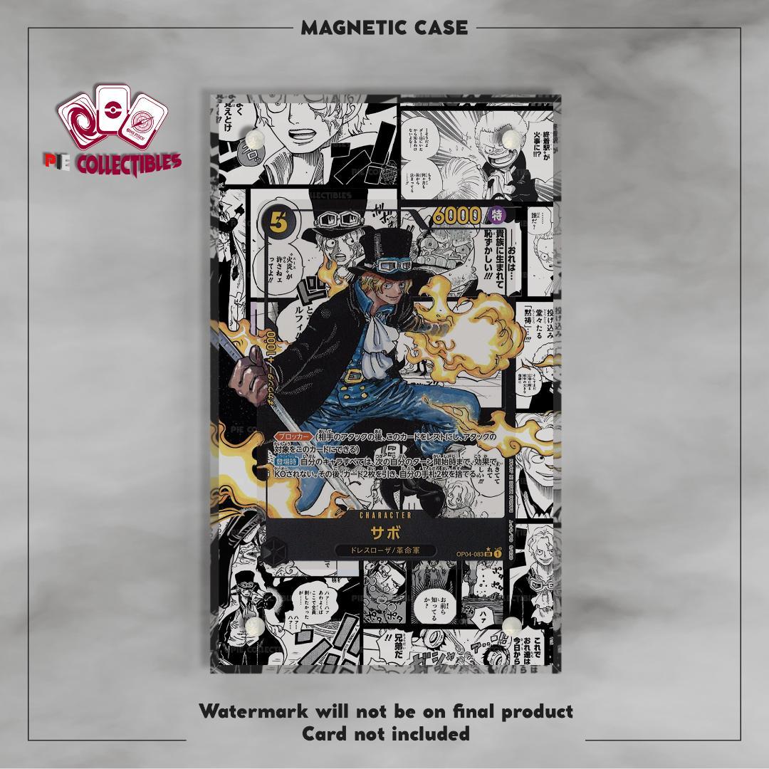 サボ コミパラ sr op04-083専用ワンピースカード ディスプレイフレーム