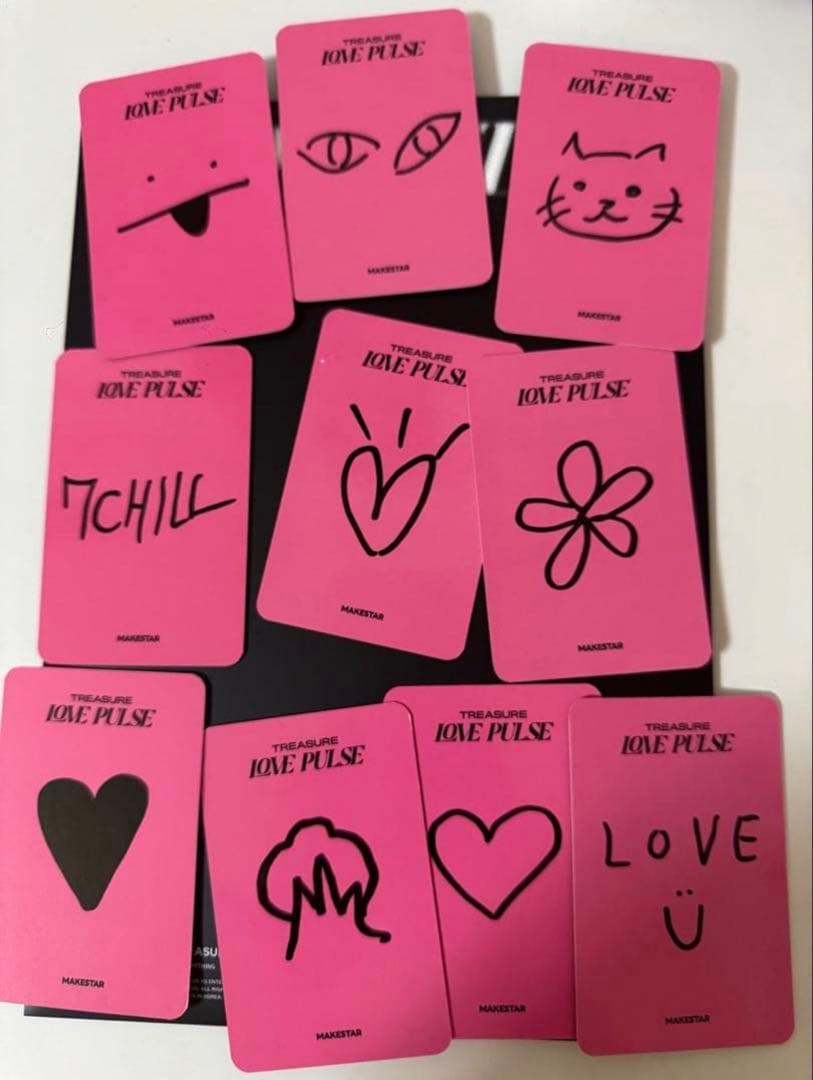 treasure サイン会 makestar セット7枚 - メルカリ