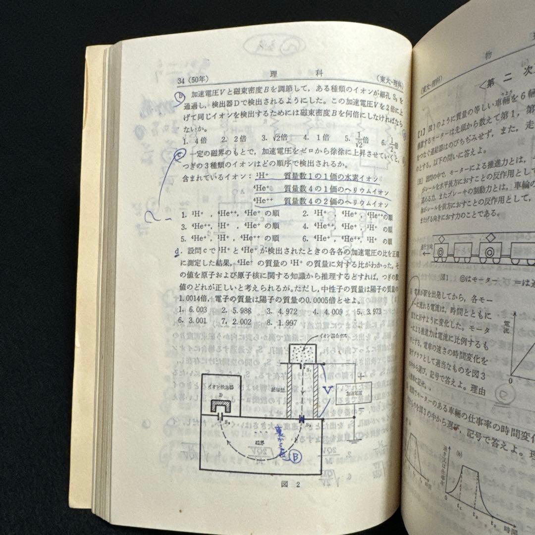東京大学 東大 理科 理系 1976年版 赤本 教学社