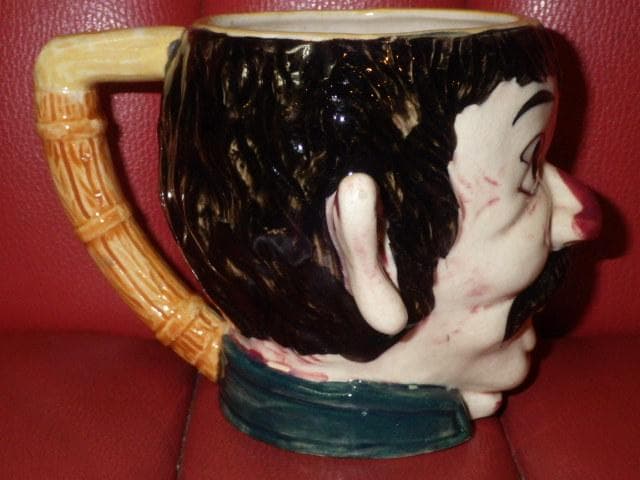 50'S★4つ目★ドランクマン★マグカップ★ビンテージ★置物★酔っ払い★雑貨