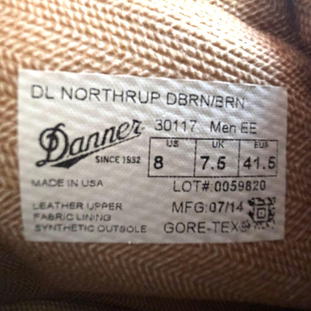 ダナー　ノースラップ　30117 26.0cm ダークブラウン