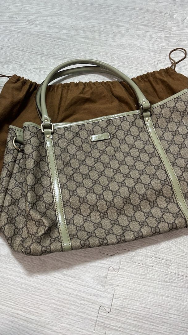 グッチ GGスプリーム ハンドバッグ 楽天市場】【超美品】 グッチ ビジネスバッグ GG スプリーム レザー