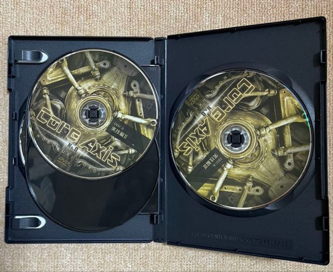 Core Axis No.0 4枚組 DVD 特典DISC・用紙付き 横井 伸幸