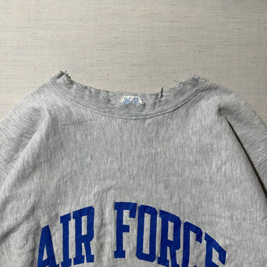 スペシャル 80s USA製 3段 USAF チャンピオン リバースウィーブ - メルカリ