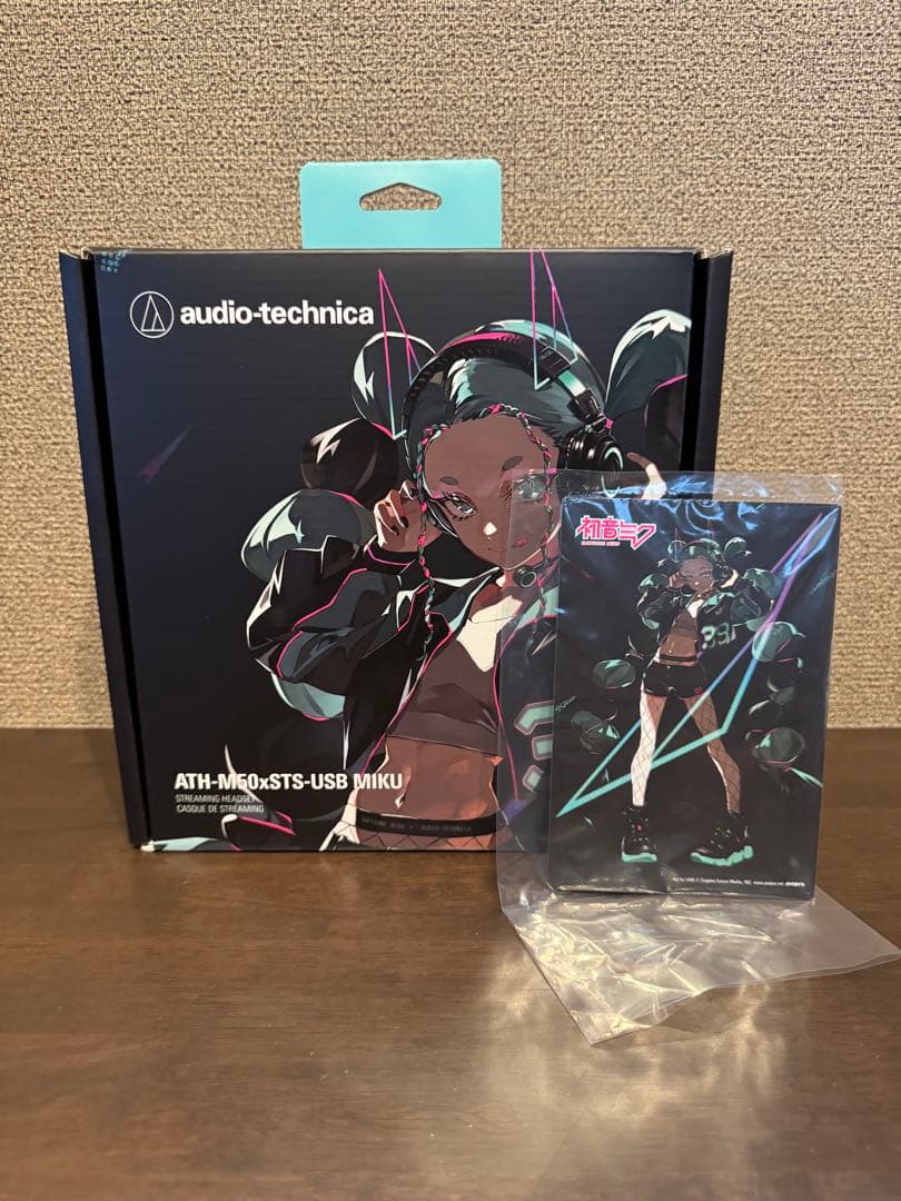 ストリーミングヘッドセットATH-M50xSTS-USB MIKU