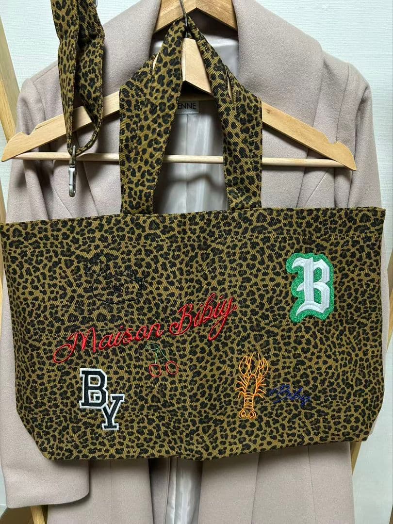 【新品】MAISON BIBIY. LEOPARD TOTE Bibiy BIBIY. MADE | MAISON BIBIY. LEOPARD TOTE｜Bibiy.