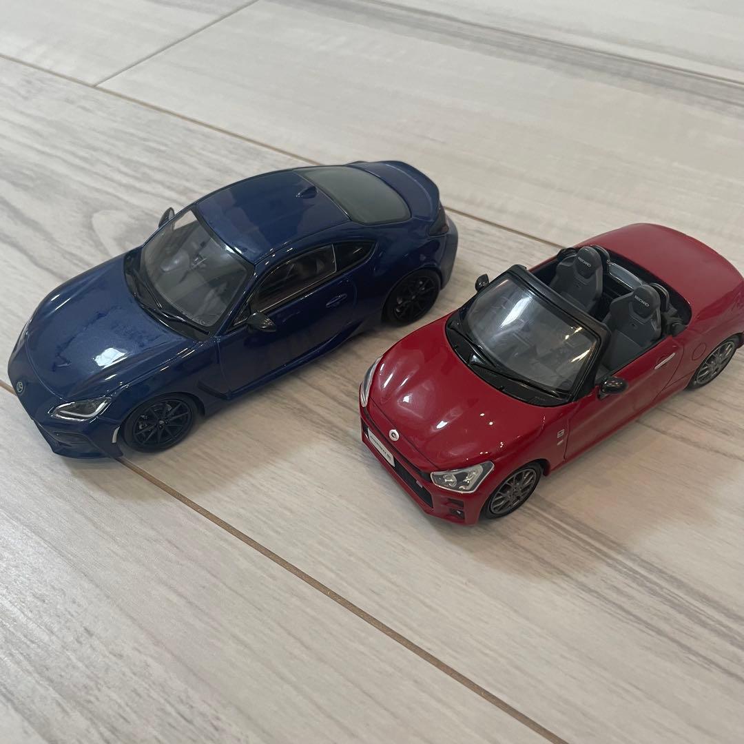 非売品】トヨタ GR86＆COPEN☆色見本ミニカー 店頭展示用 2台セット