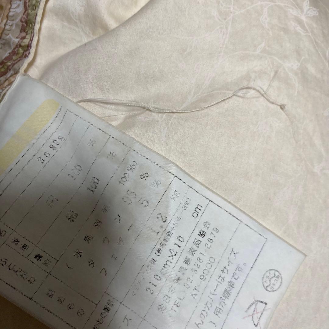 値下げ!【ダウン率95%】クイーンサイズ掛け布団(210×210) - メルカリ