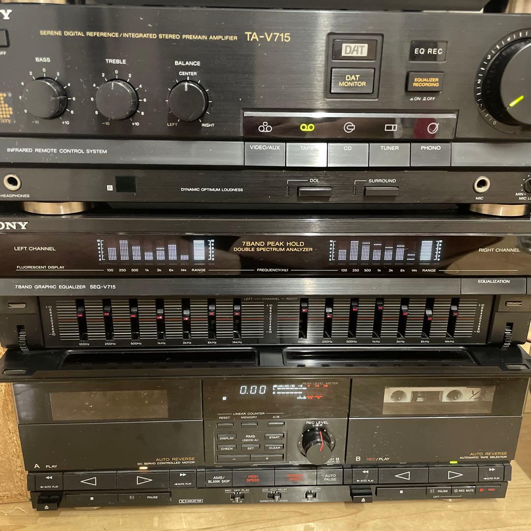 SONY システムコンポ ST-V715TV TA-V715 - メルカリ