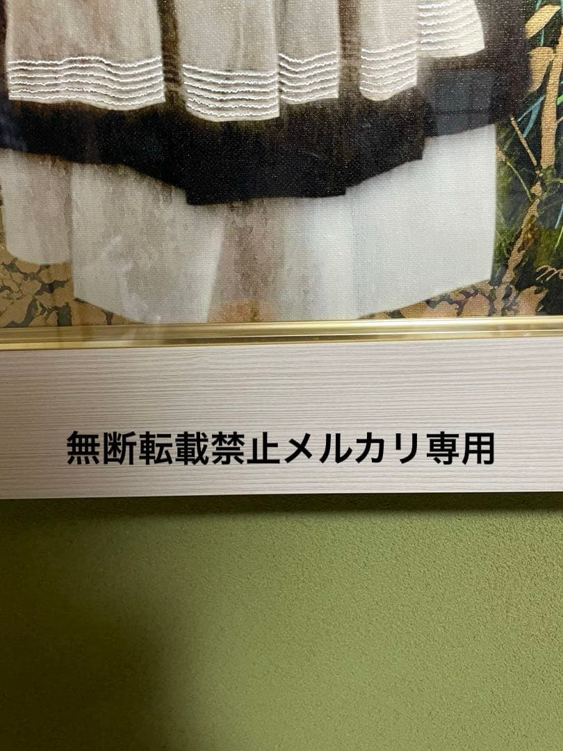 [横田美春] 真筆　　『天使の春休み』 作品集搭載実物　2016年制作　一点物