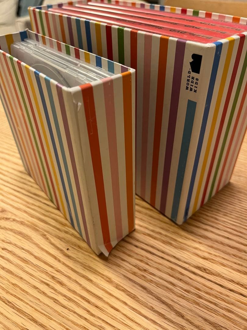 ワールドワイドキッズ STAGE1 6枚 + CD3枚セット - メルカリ