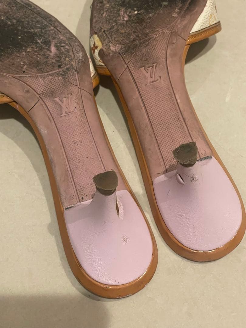LOUIS VUITTON ルイヴィトン マルチカラー ミュール - メルカリ