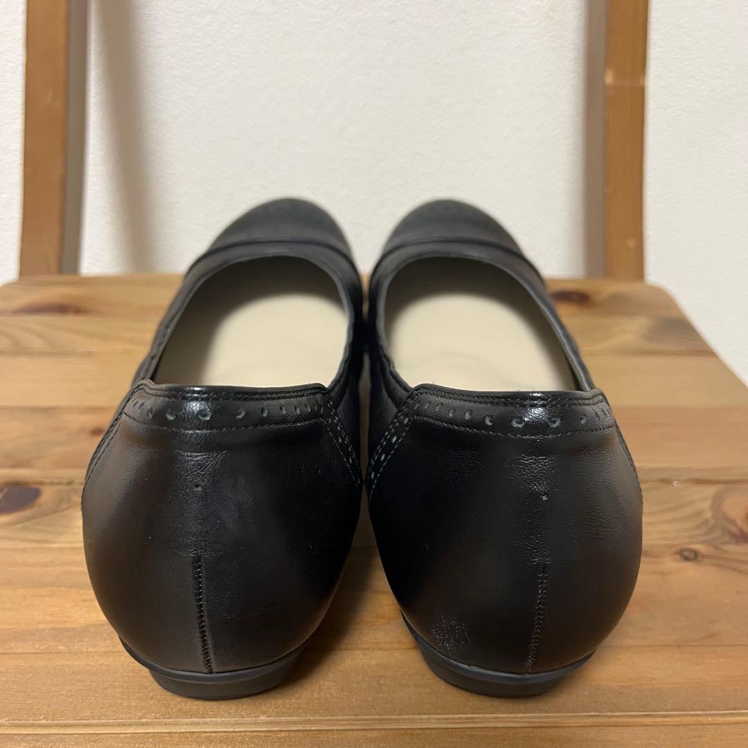 アシックスペダラ asics pedala パンプス 23.5cm 黒