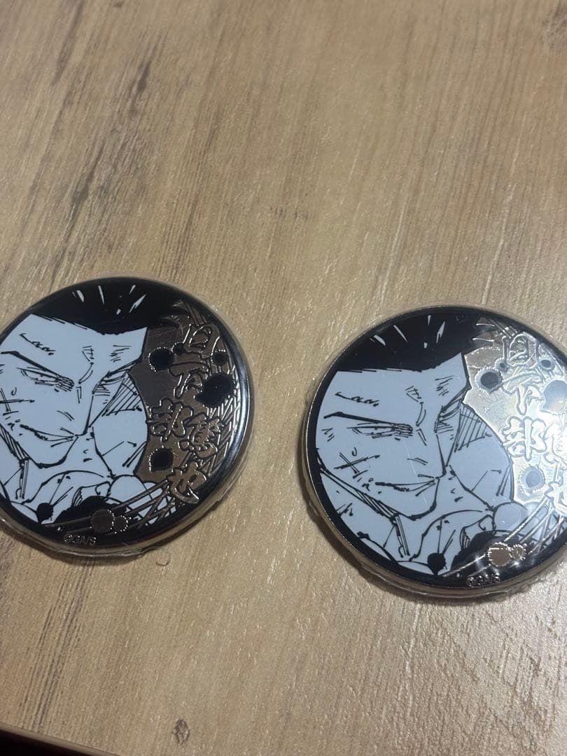 呪術廻戦 領域展開フェア 日下部篤也 缶バッジ 2個セット - メルカリ