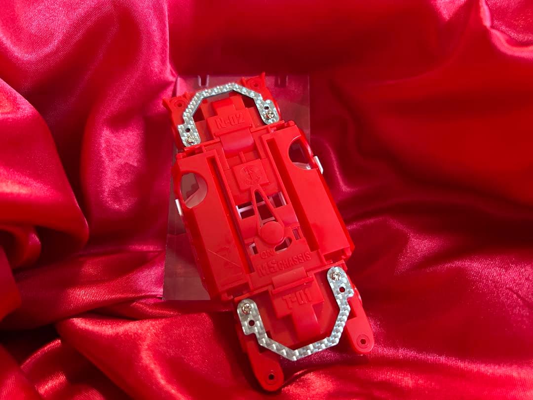 No．2 ミニ四駆 MSフレキ レッドシャーシ パーフェクトセット - メルカリ
