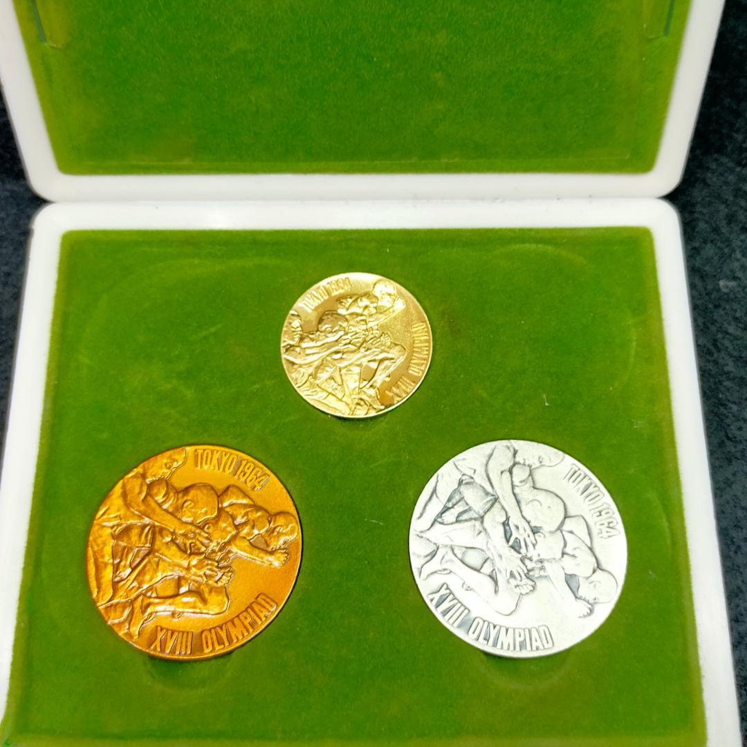 1964年東京オリンピック✨金銀銅メダル三点セット
