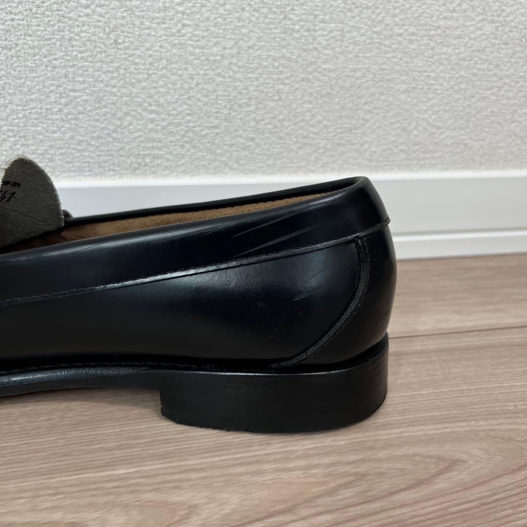 【試着のみ美品】G.H.BASS&CO コンビローファー モノクロ 41