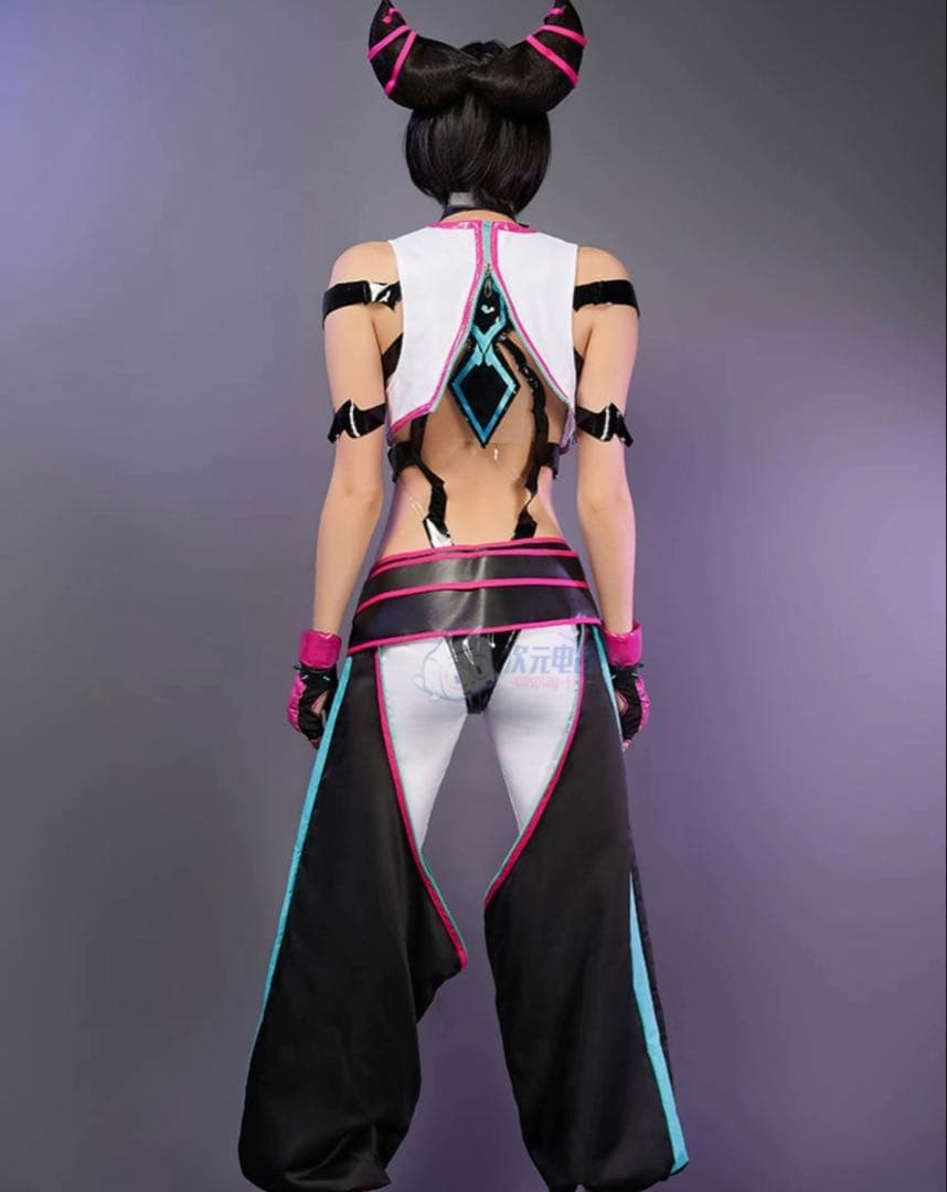 ストリートファイター6 ハン・ジュリ コスプレ衣装 ウィッグ - メルカリ