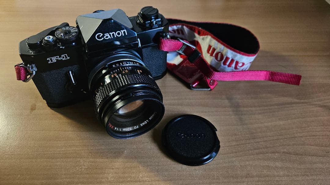 フィルムカメラ Canon F-1 前期型 FD 50mm F1.4 Canon F1 Black + FD 50mm F1.4 Lens – SHOWA