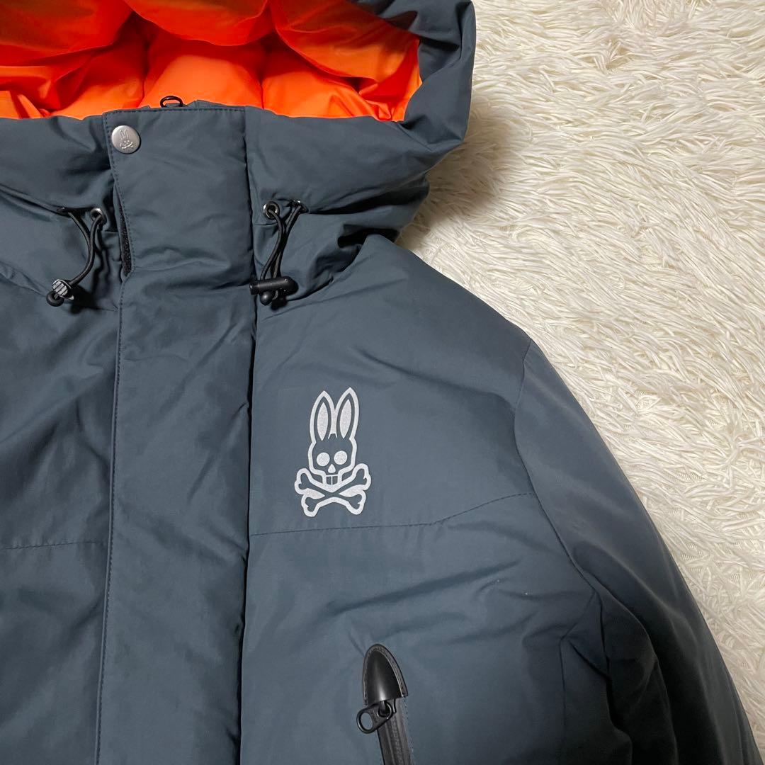 T。。。Hashy様専用】サイコバニー ダウンジャケット M 日本製 胸ロゴ