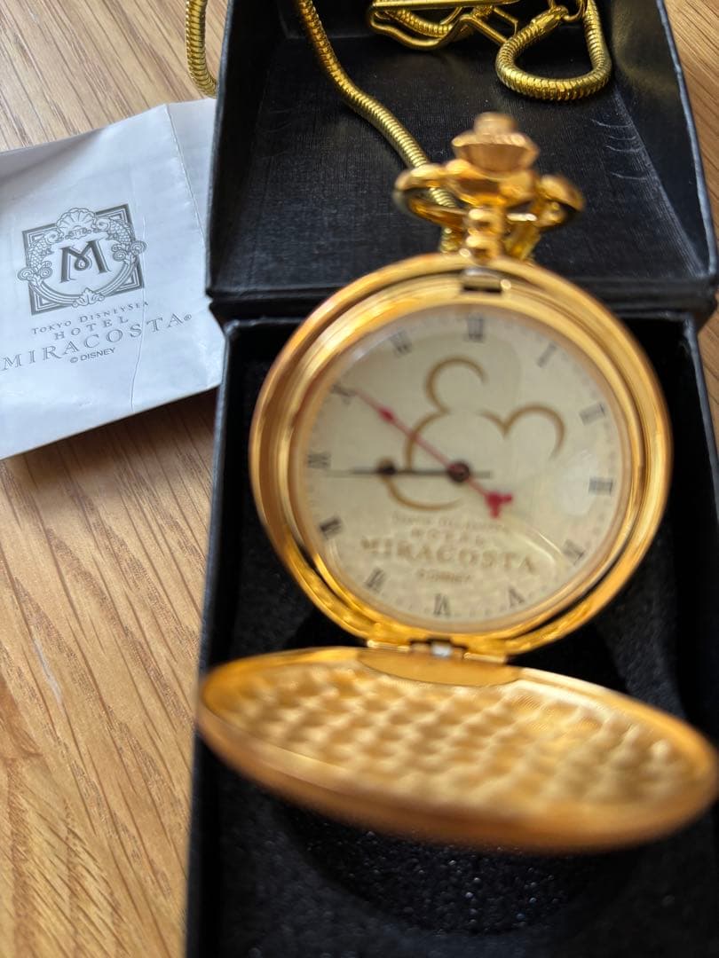 東京ディズニーシー・ホテルミラコスタ 限定品 懐中時計 非売品 - メルカリ