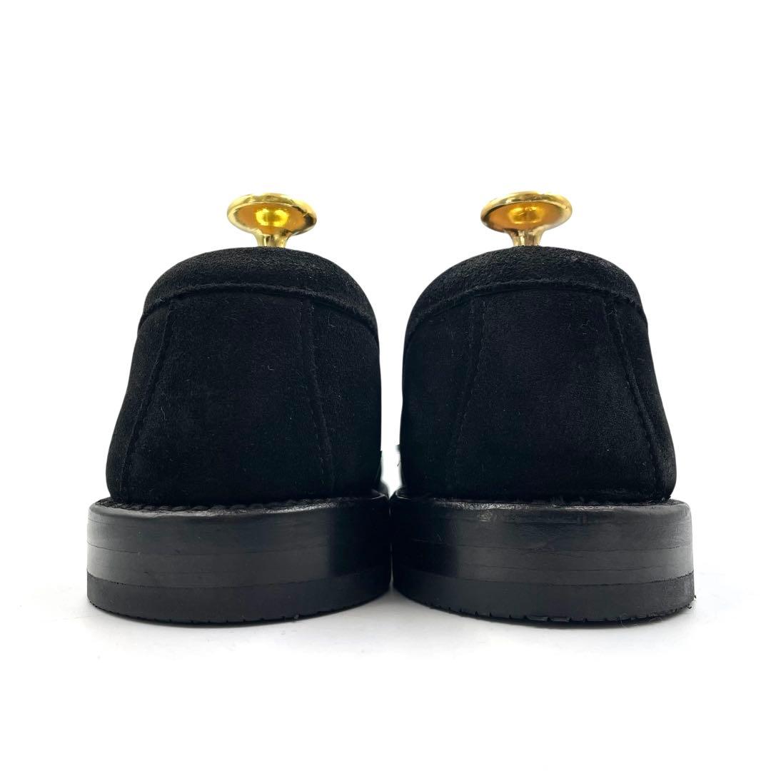 《超美品》Alden オールデン ローファー スウェード レザー 黒 6 1/2