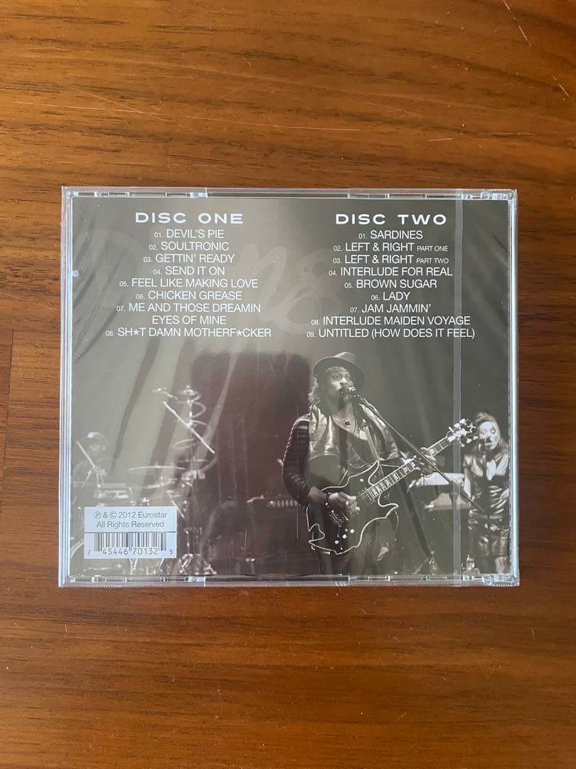 D'ANGELO LIVE IN OSLO 未開封シールド