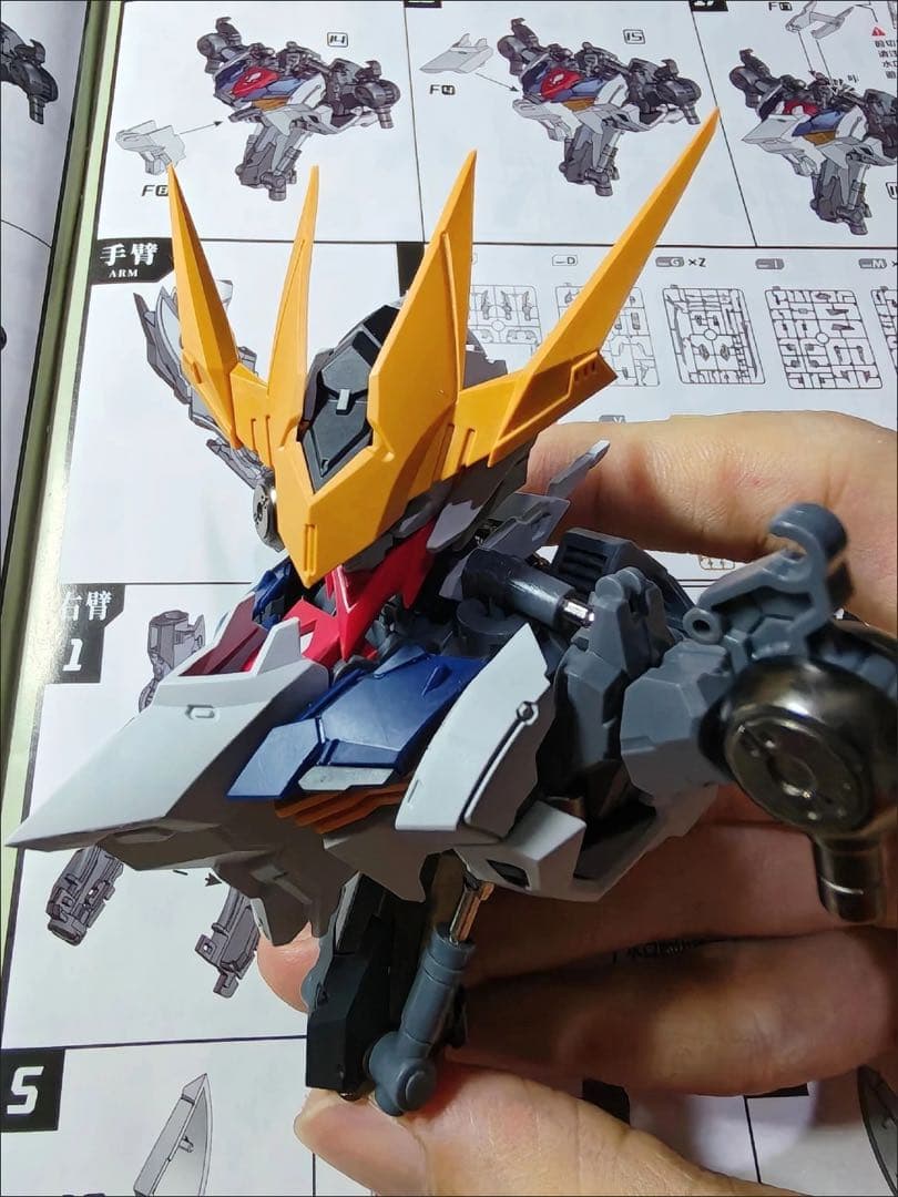 LUNAVOR製 バルバトスルプスレクス 似 狼王 バルバトス似 GK様式