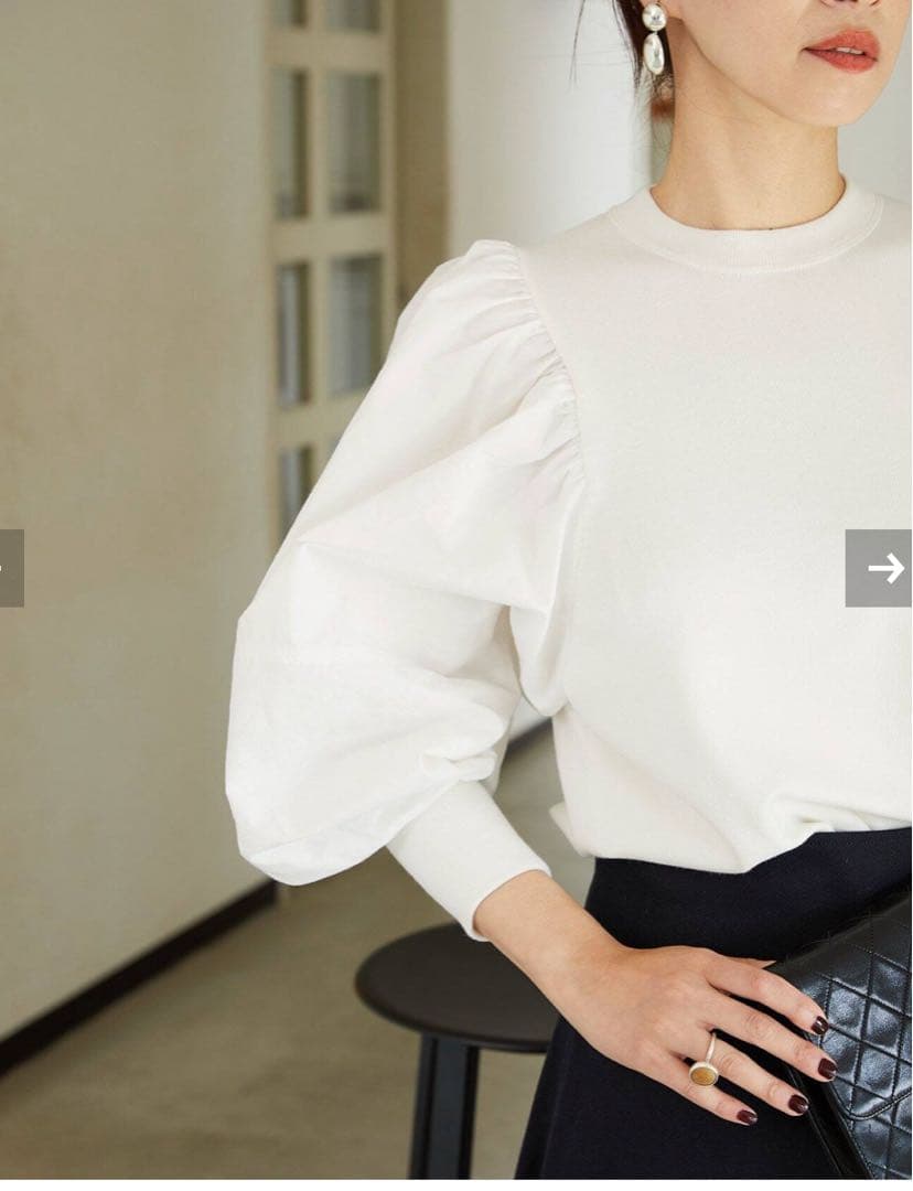 VERMEIL par iena コンビニットプルオーバー - メルカリ