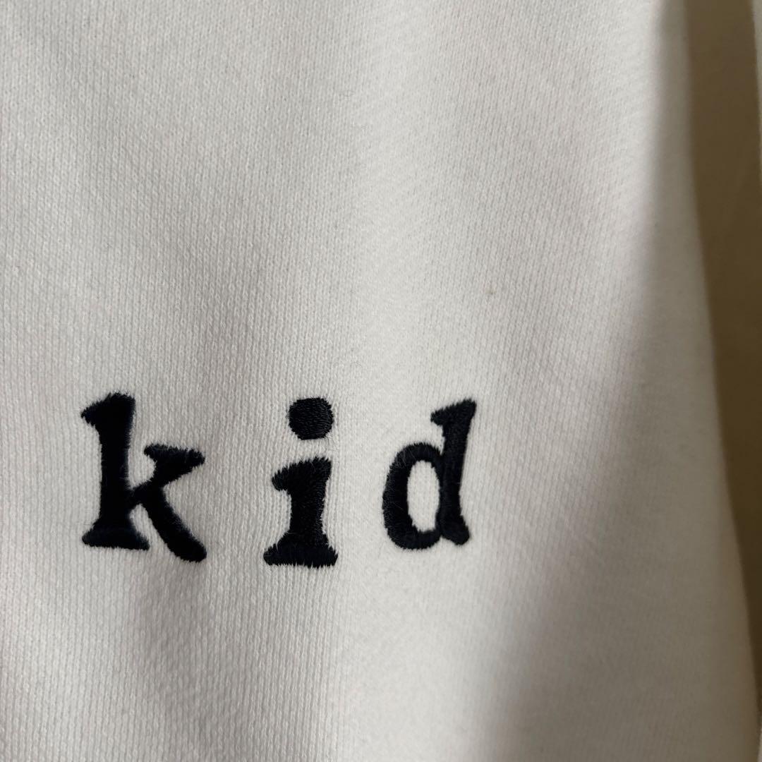 kidfresino グッズパーカー ホワイト XL - メルカリ
