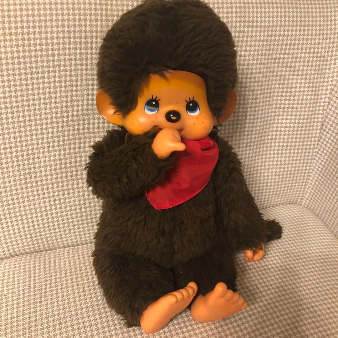 ふた子のモンチッチぬいぐるみ【ブルーアイ】 - メルカリ