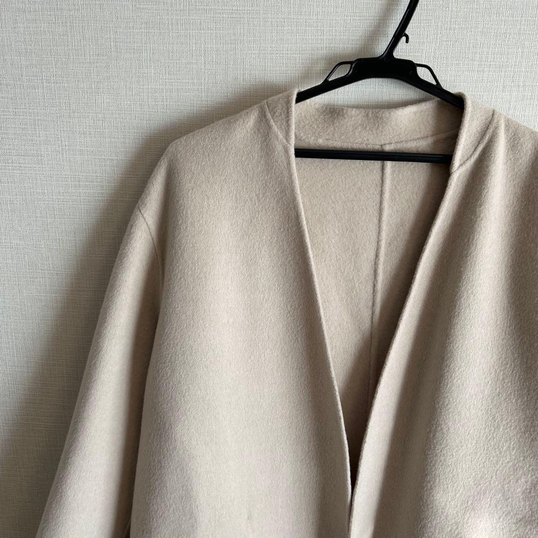 GALERIE VIE ウールダブルフェイスストールコート ストール無し - メルカリ