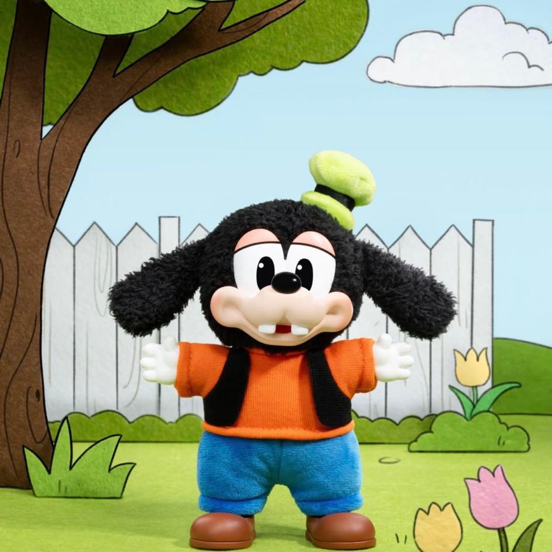 ポップマート ディズニー ミッキーファミリー ぬいぐるみキーチェーン