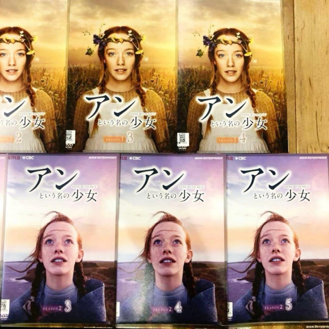 アンという名の少女　1期＋2期＋3期　全14巻セット　完結　DVD　匿名配送
