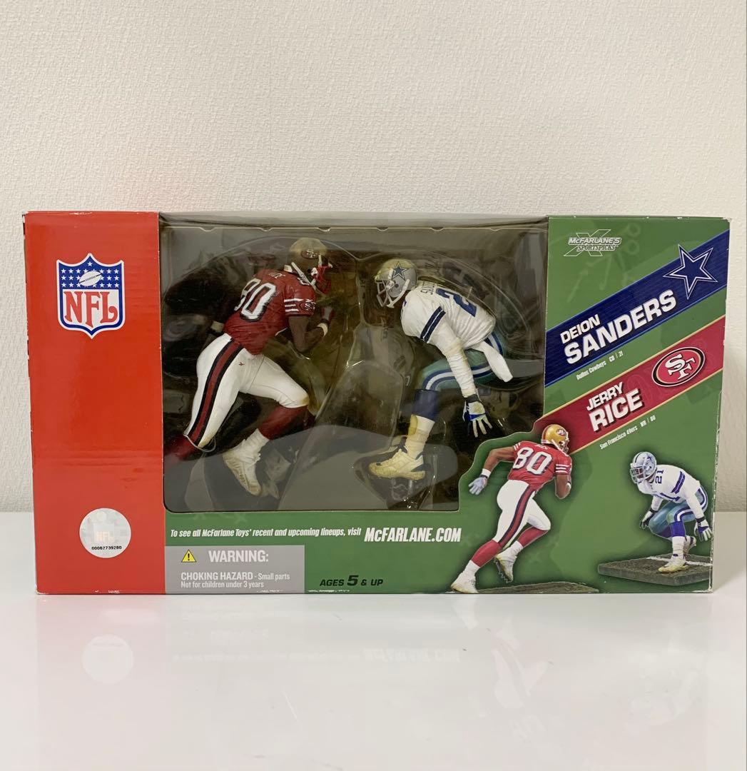Mcfarlane マクファーレン NFLフィギュア ライス＆サンダース - メルカリ
