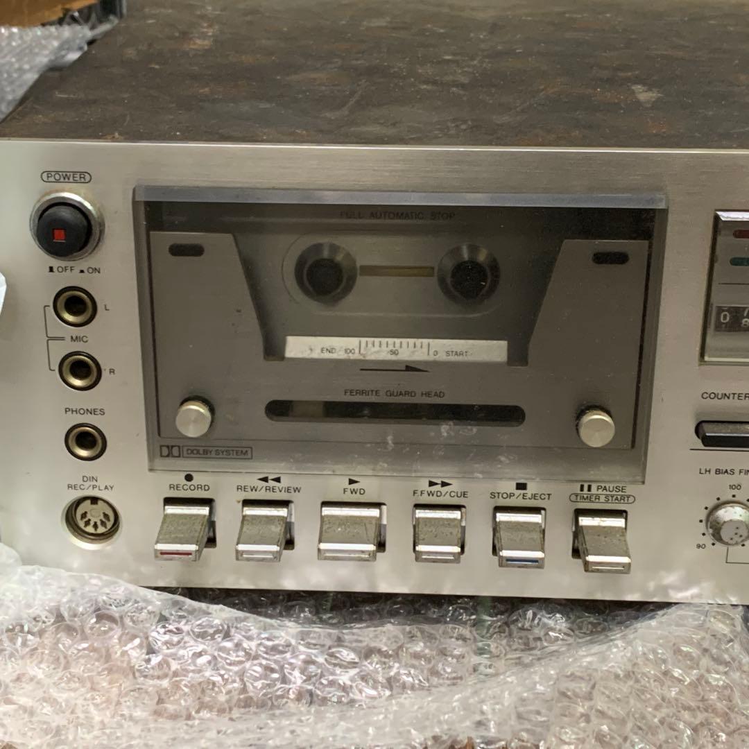 AIWAカセットデッキ AD-7500 - メルカリ