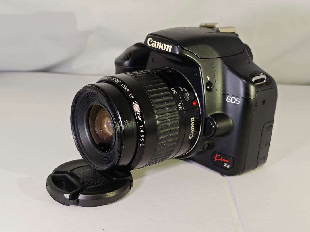 初心者オススメ⭐️Canon Kiss X2⭐️スマホ転送⭐️美品 初心者おすすめ Canon EOS Kiss X2 スマホ転送 使用少なめ 一眼レフ