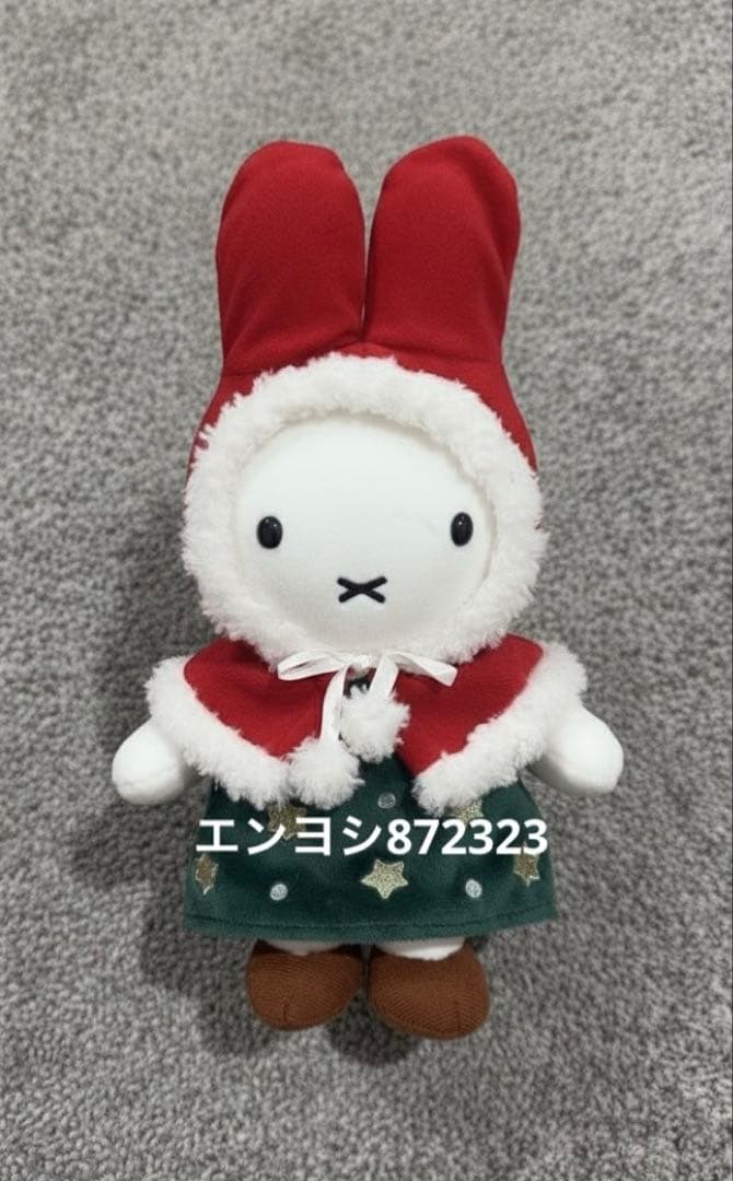 ミッフィースタイル限定 クリスマスケープ ぬいぐるみ - メルカリ