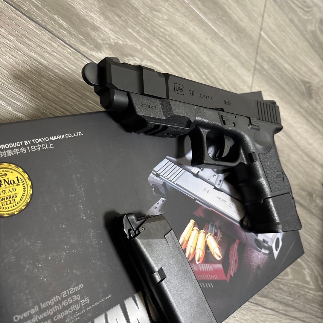 GLOCK 26 advance ガスガン 18歳以上 - メルカリ