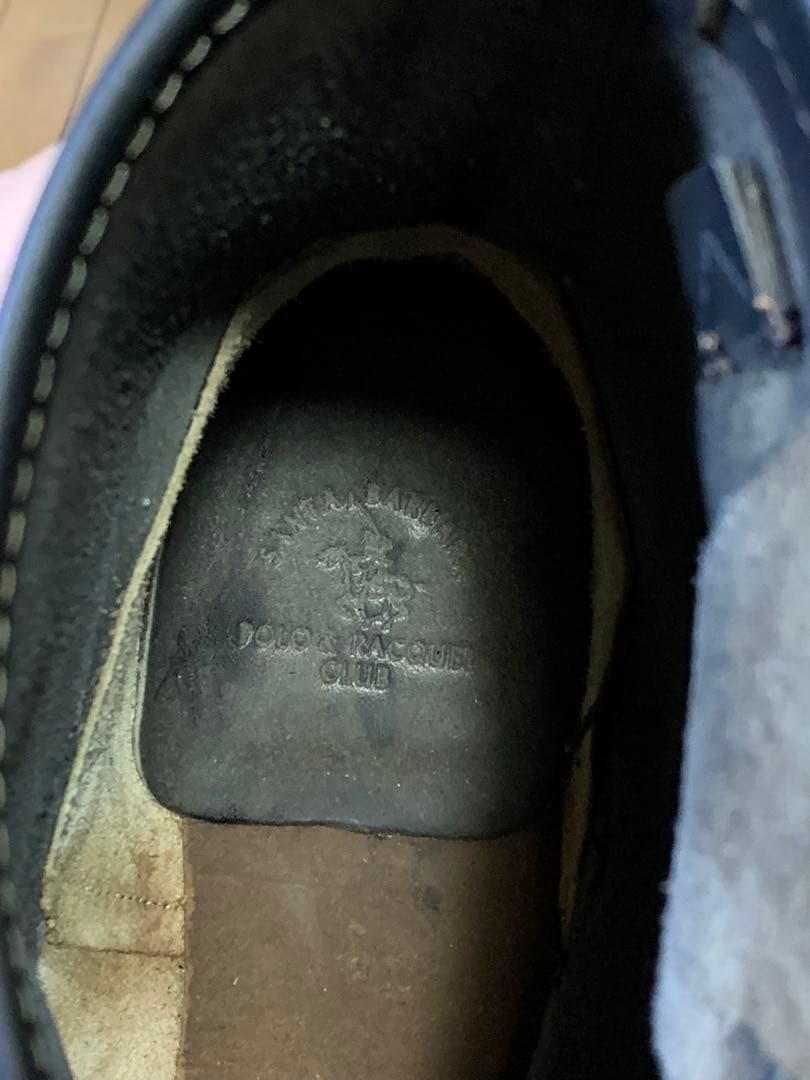 サンタバーバラ ポロ&ラケットクラブ 本革 エンジニアブーツ 黒 us8