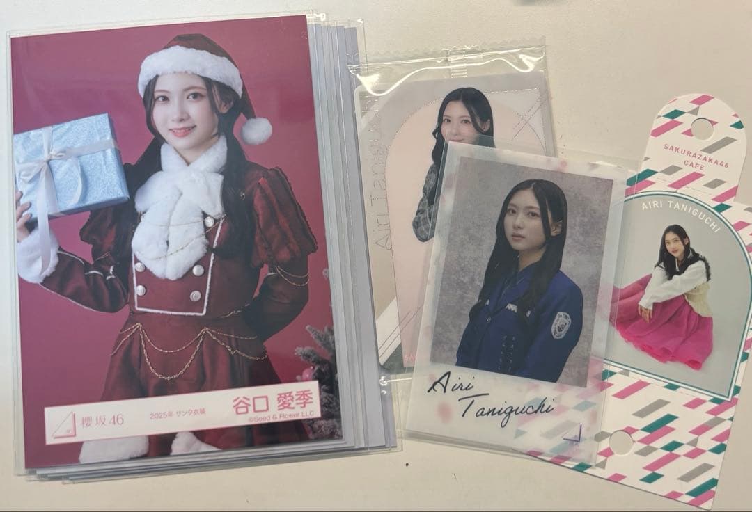 櫻坂46 谷口愛季生写真5枚 クリアカードなどまとめ売り - メルカリ
