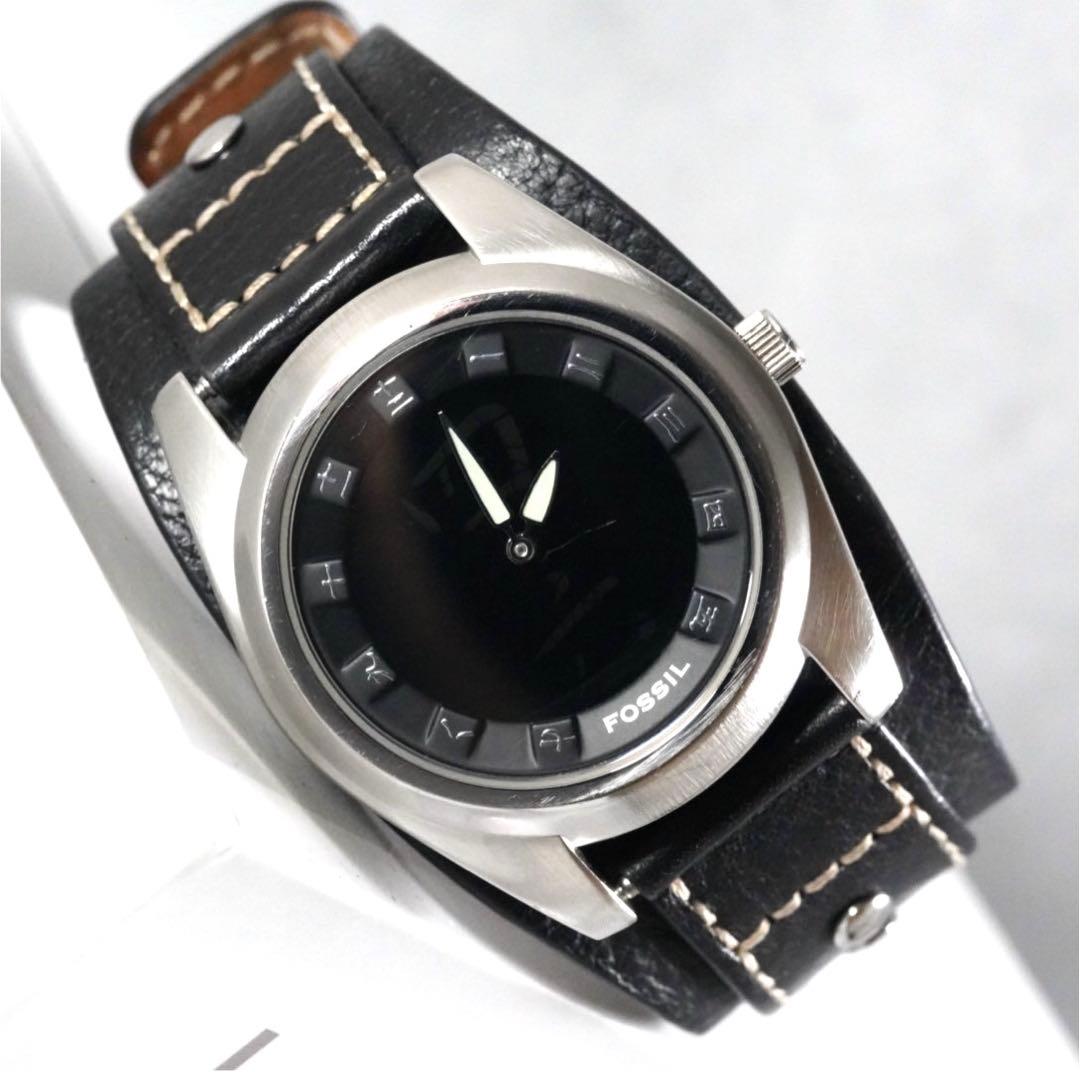 FOSSIL フォッシル BIG TIC 漢数字 ラウンド 腕時計 クォーツ - メルカリ