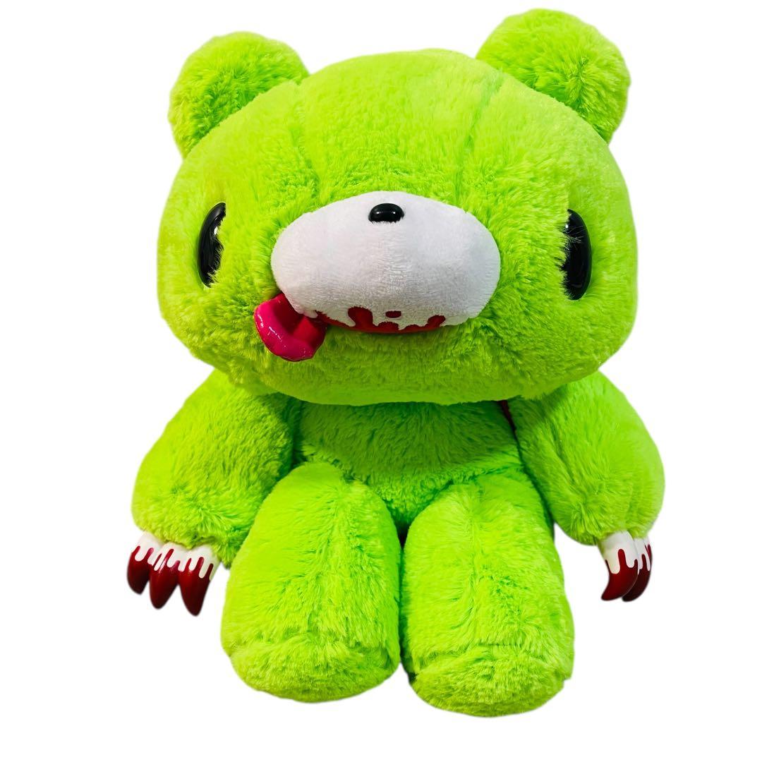 チャックスGP グルーミー ぬいぐるみ 21周年 ピンク グリーン タイトー