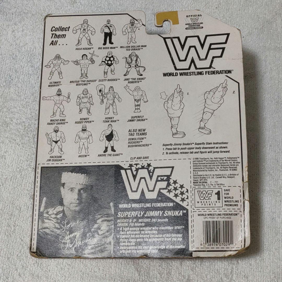 WWF ハズブロ ミリオンダラーマン ジミー・スヌーカ フィギュア 未開封