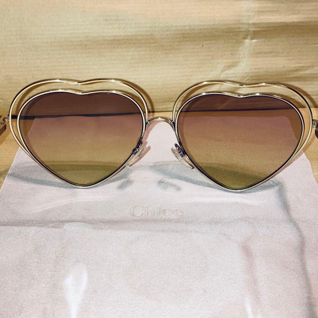 Chloeクロエ ハート♡サングラス - メルカリ